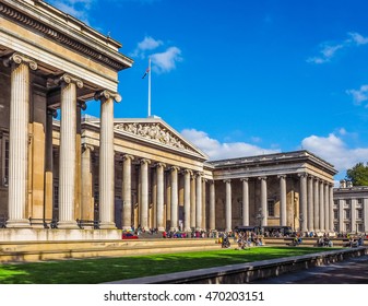 High dynamic range HDR The British Museum in London, England, UK - Shutterstock ID 470203151