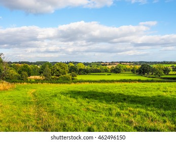High dynamic range HDR English countryside in Tanworth in Arden Warwickshire, UK - Shutterstock ID 462496150