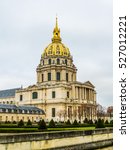 High dynamic range (HDR) The Hotel des Invalides (National Residence of the Invalids) in Paris France