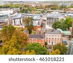 High dynamic range HDR Panoramic view of the city of Coventry, England, UK