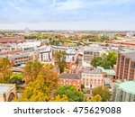 High dynamic range HDR Panoramic view of the city of Coventry, England, UK