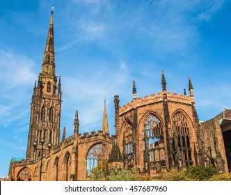 High Dynamic Range HDR St Michael Cathedral Church, Coventry, England, UK