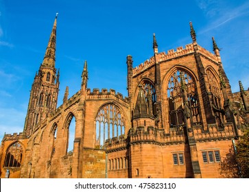 High Dynamic Range HDR St Michael Cathedral Church, Coventry, England, UK