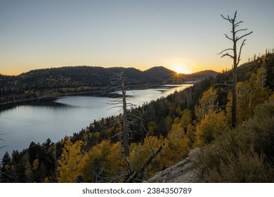 high elevation lakes in the forest
