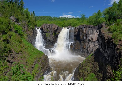 High Falls At Grand Portage State Park Minnesota