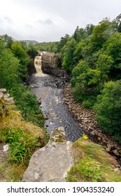 High Force Waterfall, Bowlees Tees Valley, County Durham During Summer