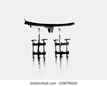 High key capture of the great floating gate - Powered by Shutterstock