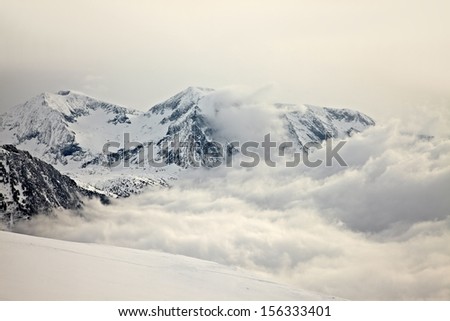 Similar – lonely mountain hut in the middle of nowhere II