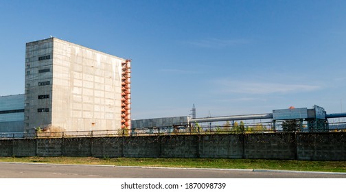 High Nuclear Waste Storage Building In Chernobyl