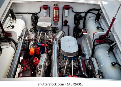 High Performance Boat Engine