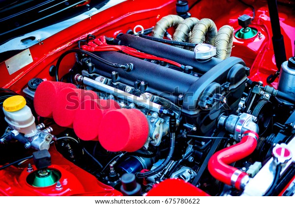 High precision muscle car engine, Customized race\
car engine