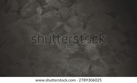 High quality macro background scan displaying the fine metallic brush strokes of a silver stucco motif and texture paint wall.                              
