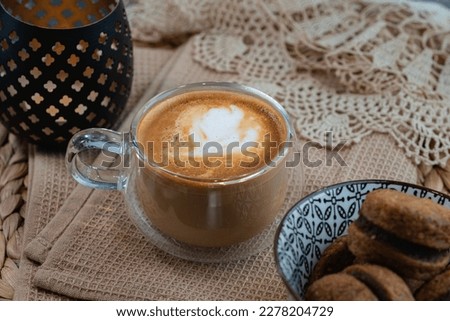 High quality photos of tasty deserts and a cup of coffee