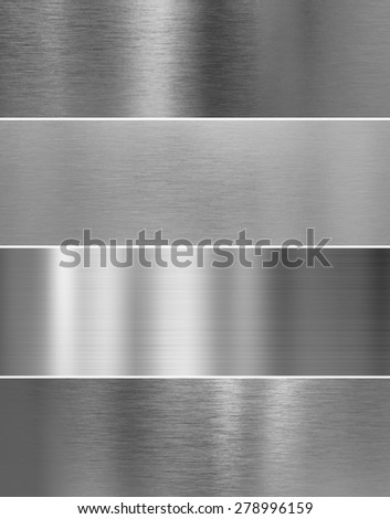 high quality silver steel metal texture backgrounds