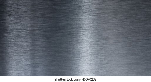 High quality smooth metal texture - Shutterstock ID 45090232