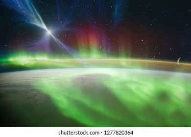 High quality space background. Elements of this image furnished by NASA.