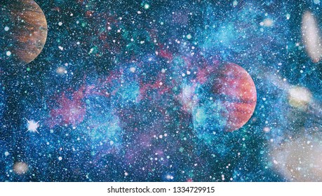 High quality space background. Elements of this image furnished by NASA.