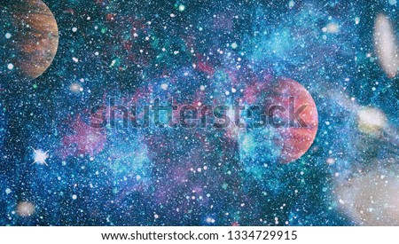 High quality space background. Elements of this image furnished by NASA.