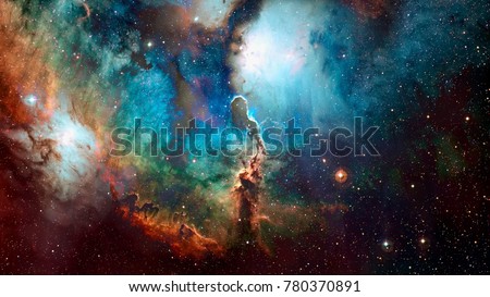 High quality space background. Elements of this image furnished by NASA.