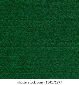 High Resolution Close Up Of Dark Green Felt Fabric.