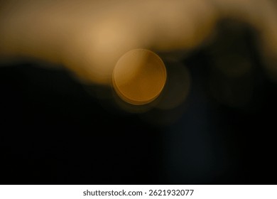 High resolution close up image of an out of focus sunset- Israel