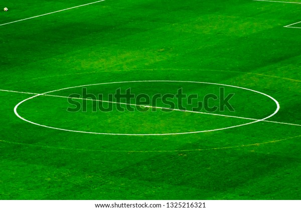 High Resolution Image Football Field Soccer Stock Photo Edit Now