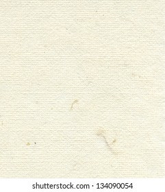 High Resolution Scan Of Creamy White Rice Paper.