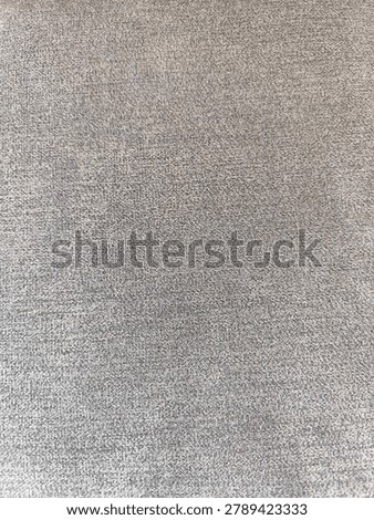 High Resolution Seamless PBR Texture of Gray Nubuck Microfiber Fabric, Faux Suede Leather Material Albedo Map for Interior Archviz and Automotive 3D Asset Design
