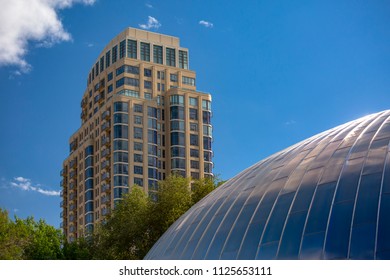 High Rise Building Near Mormon Tabernacle