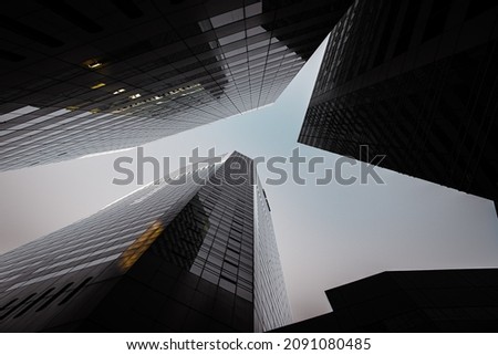 Similar – Street canyons in new York