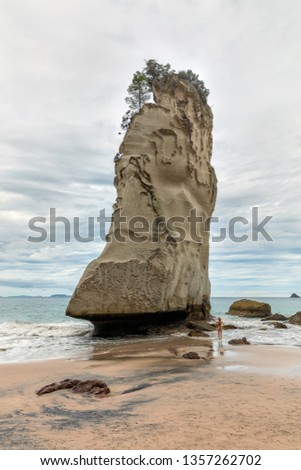 Similar – cathedral cove Natur