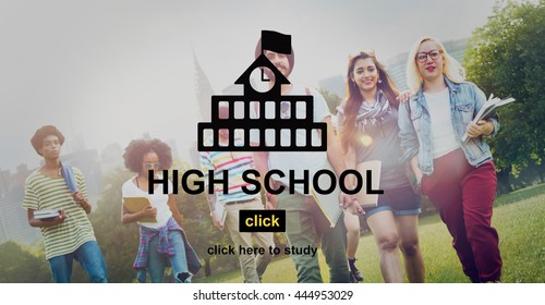 High School Academic Knowledge Student Concept
