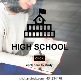 High School Academic Knowledge Student Concept