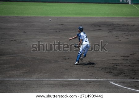 High School Baseball Infield Practice Scene