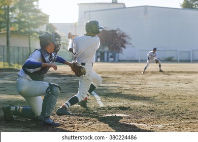 High School Baseball Player