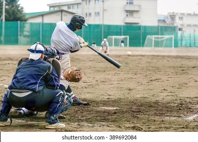 High School Baseball Player