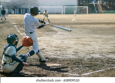 High School Baseball Player