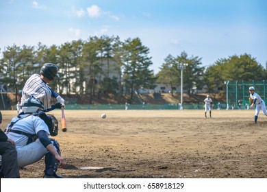 High School Baseball player