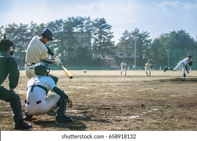 High School Baseball Player