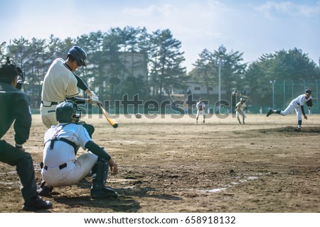 High School Baseball player