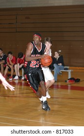 High School Basketball. Editorial Use Only.