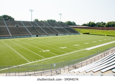 High School Football Stadium Showing Entire Field.