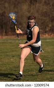 High School Girls Lacrosse. Editorial Use.