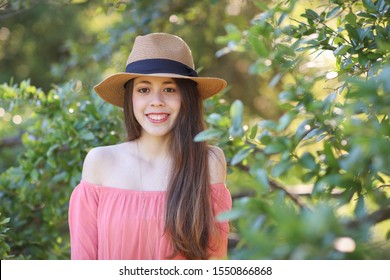 High School Senior Portrait In The Nature