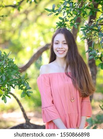 High School Senior Portrait In The Nature