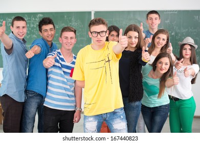 High School Student Classroom Surrounded His Stock Photo 167440817 ...