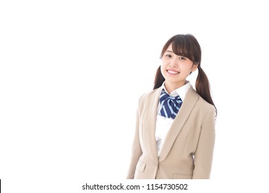 高校生日本人男女制服images Stock Photos Vectors Shutterstock