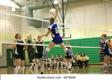High School Volley Ball Game