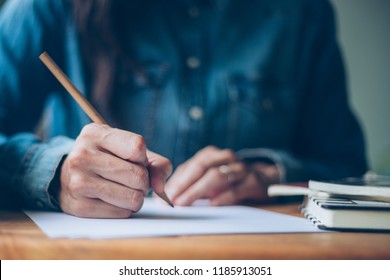 High School,college Student Writing In Lecture Class.examiner Testing In Examination Room.concept For Scholarship To Study Abroad.world International Education Learning,research For New Knowledge