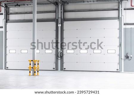 High speed automatic fold up doors close up